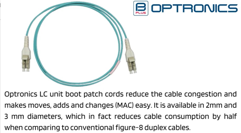 LC Uniboot Patch Cord